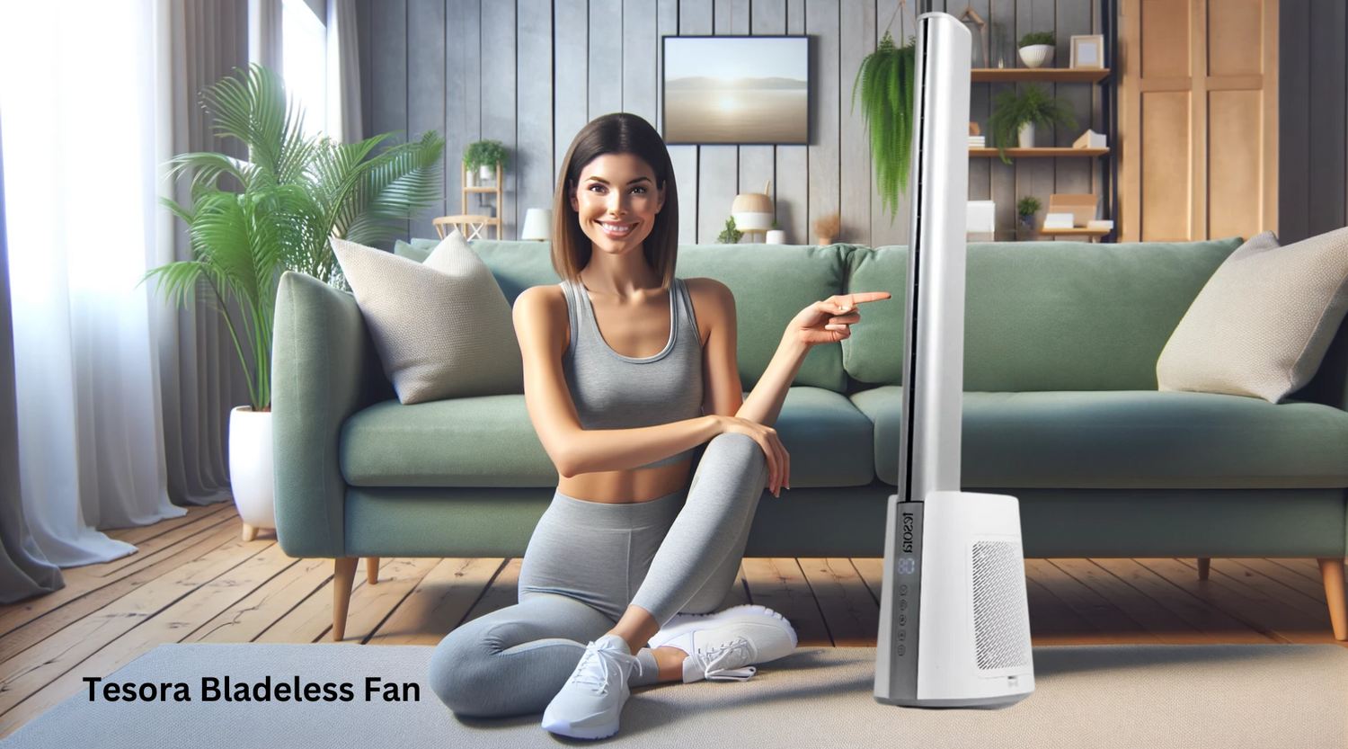 Tesora Aero Stream bladeless oscillating fan