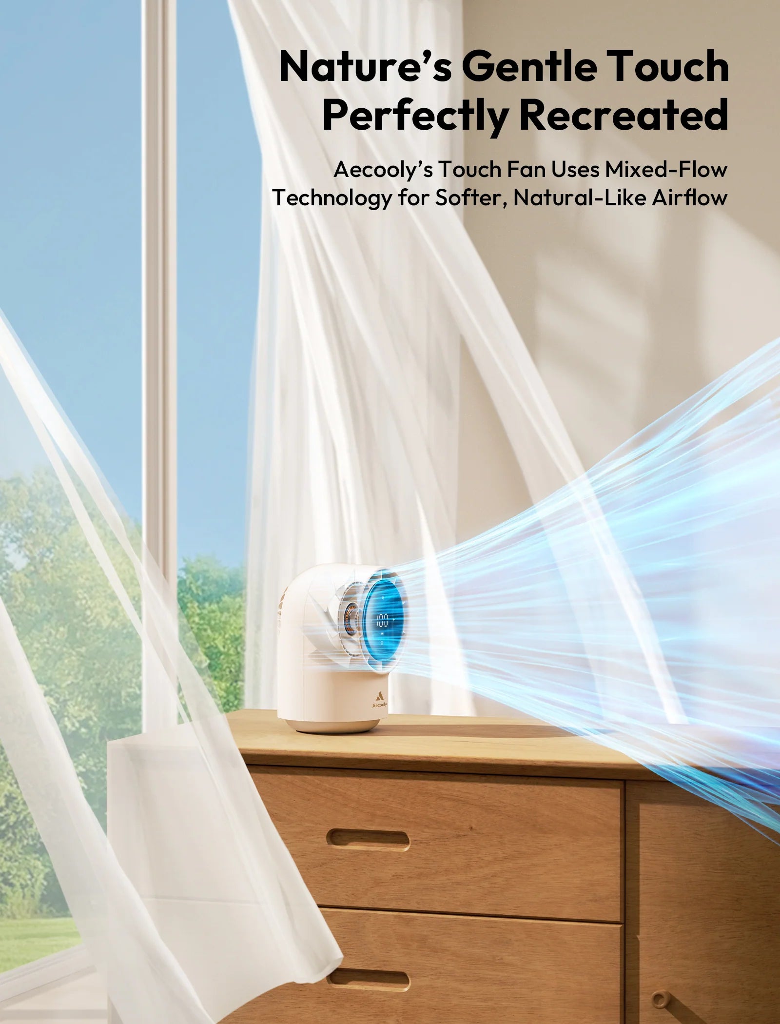 Aecooly Chic 01 8000mah Table Fan