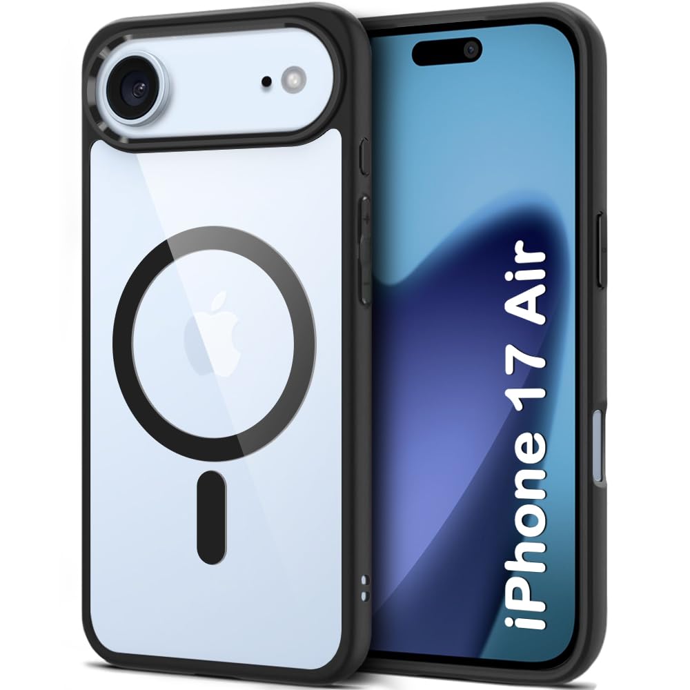 Essentials Back Case Cover for iPhone 17 Air Compatible with MagSafe