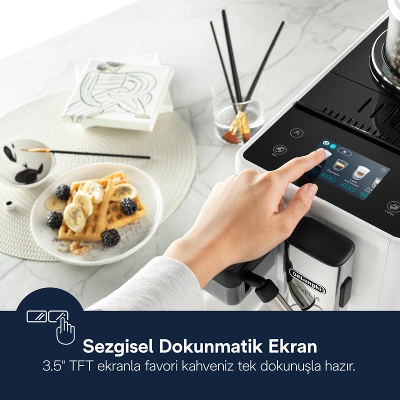 DeLonghi Rivelia Automatic Coffee Maker - EXAM440.55.B