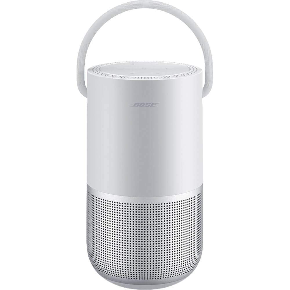 Bose portable speaker on a white background