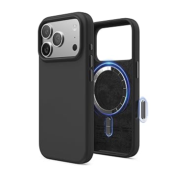 Essentials for iPhone 17 Pro Case, Premium Magnetic Silicone Case