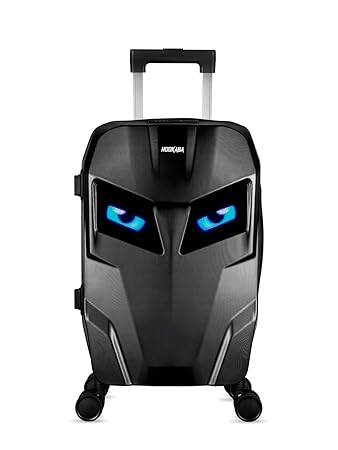 Hookaba Eye Rover LED Trolley – 44 L Cabin-Size Smart Luggage with 48×48 Pixel Removable LED Display