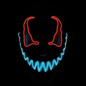 Hookaba:Goth Glow-Unisex LED Mask