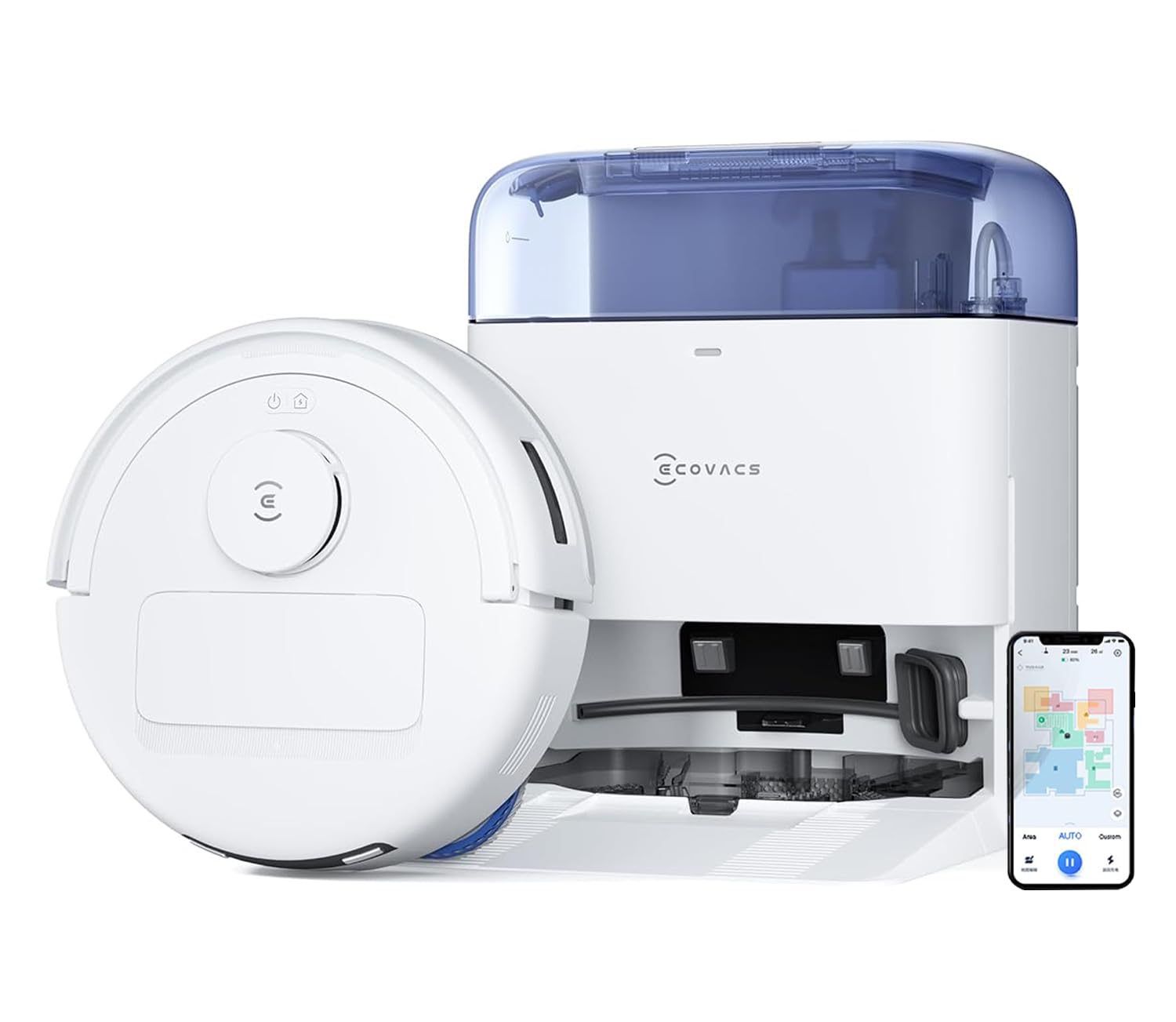 ECOVACS DEEBOT MINI Omni 2 in 1 Robot Vacuum Cleaner & Mop