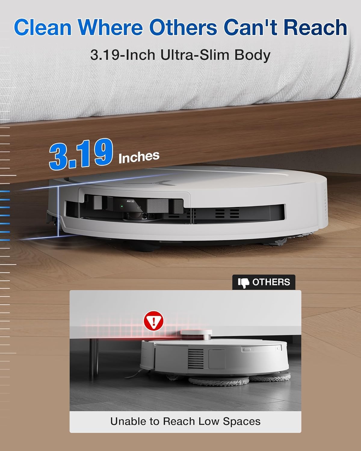 ECOVACS DEEBOT T50 PRO Omni (2 in 1 Robot Vacuum Cleaner & Mop)