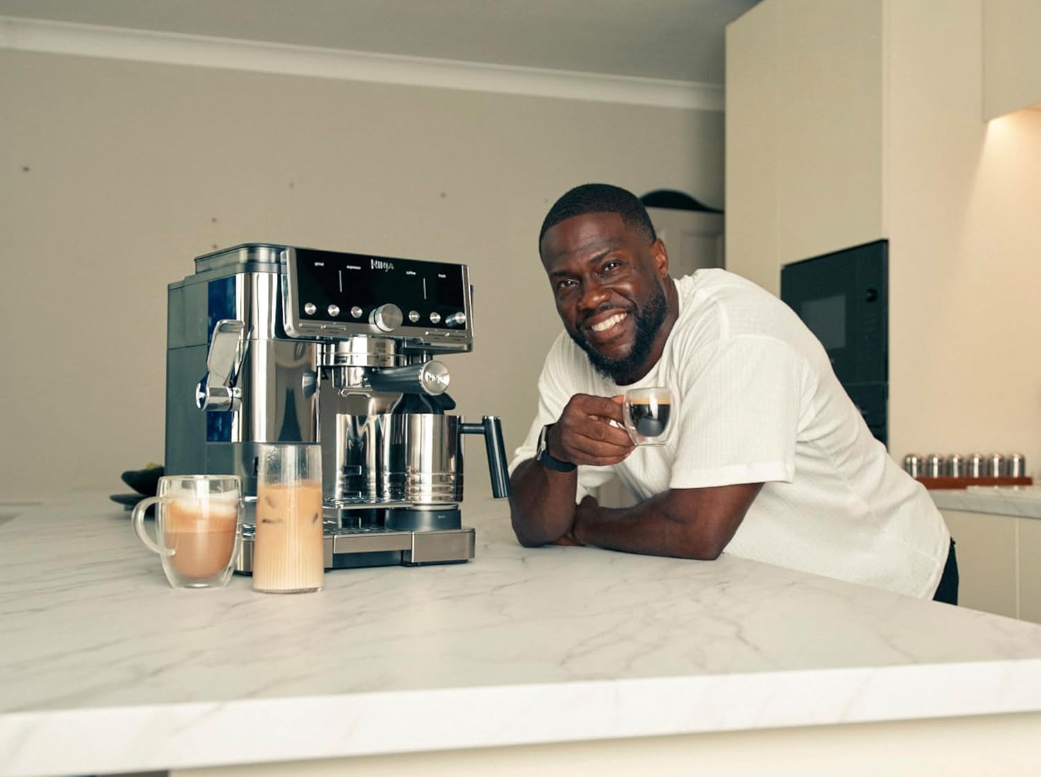 Ninja Luxe Premier 3 in 1 Espresso Coffee Maker Machine - ES6601EU