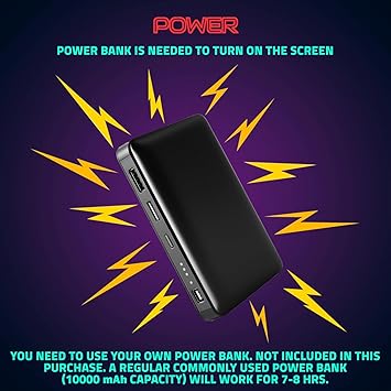 Hookaba Rebel Rage LED Backpack – 27.4 L Tech Backpack with 32×32 Pixel LED Display