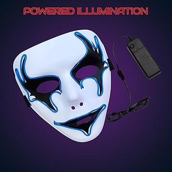 Hookaba Clown Craze Unisex LED Mask