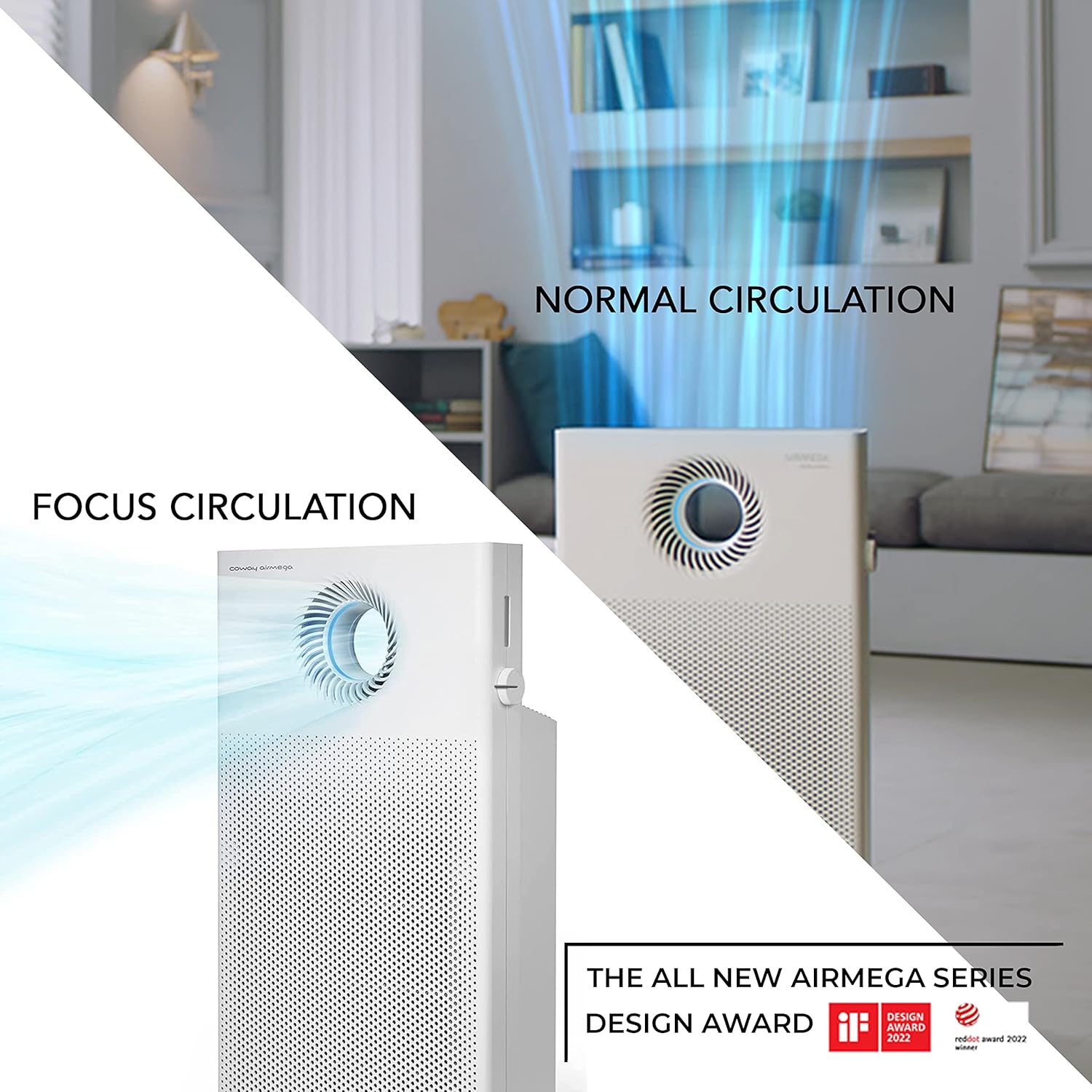 Coway Air Mega Storm (Professional Air Purifier for Home)