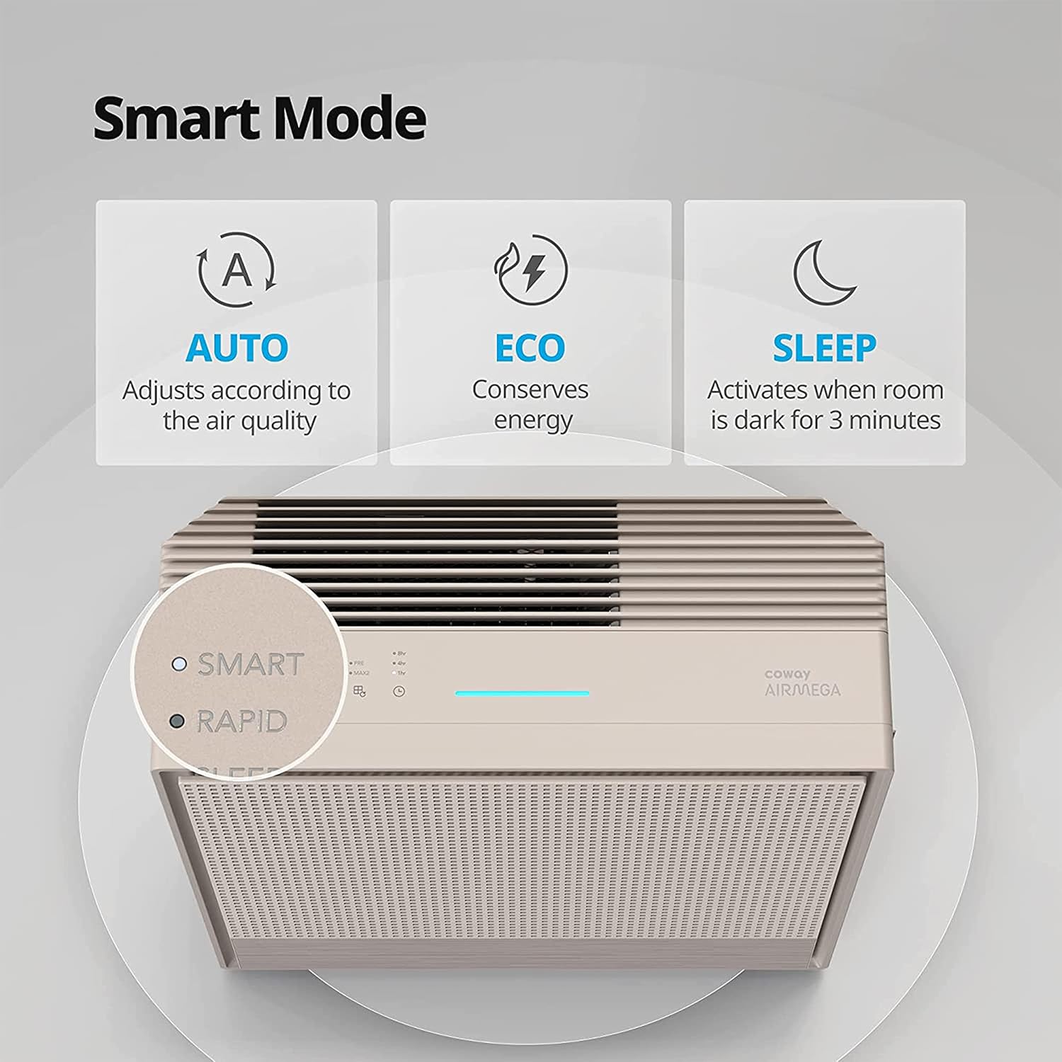 Coway Airmega 250 (Ap-1720H) Air Purifier For Living Room