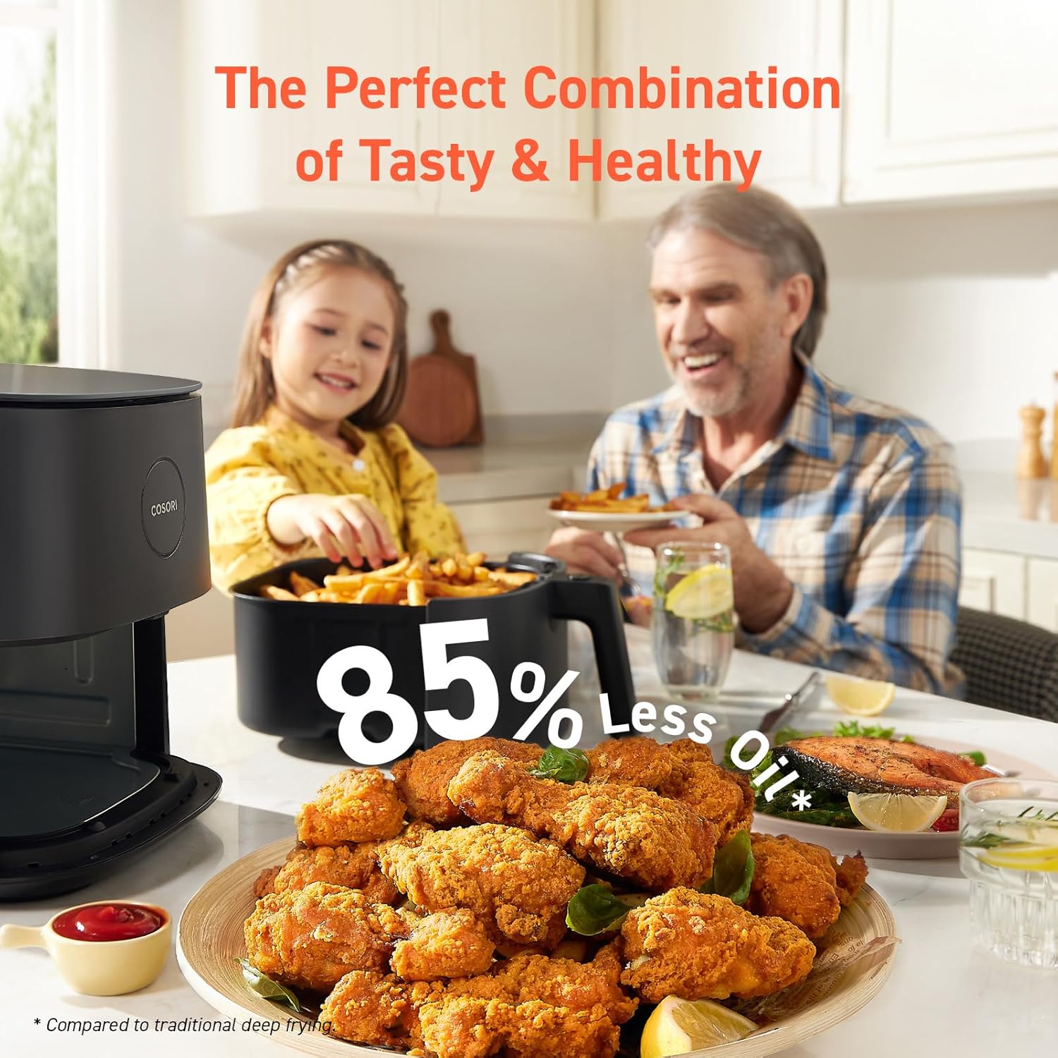 COSORI Air Fryer 5 QT (4.7 Litre) Black