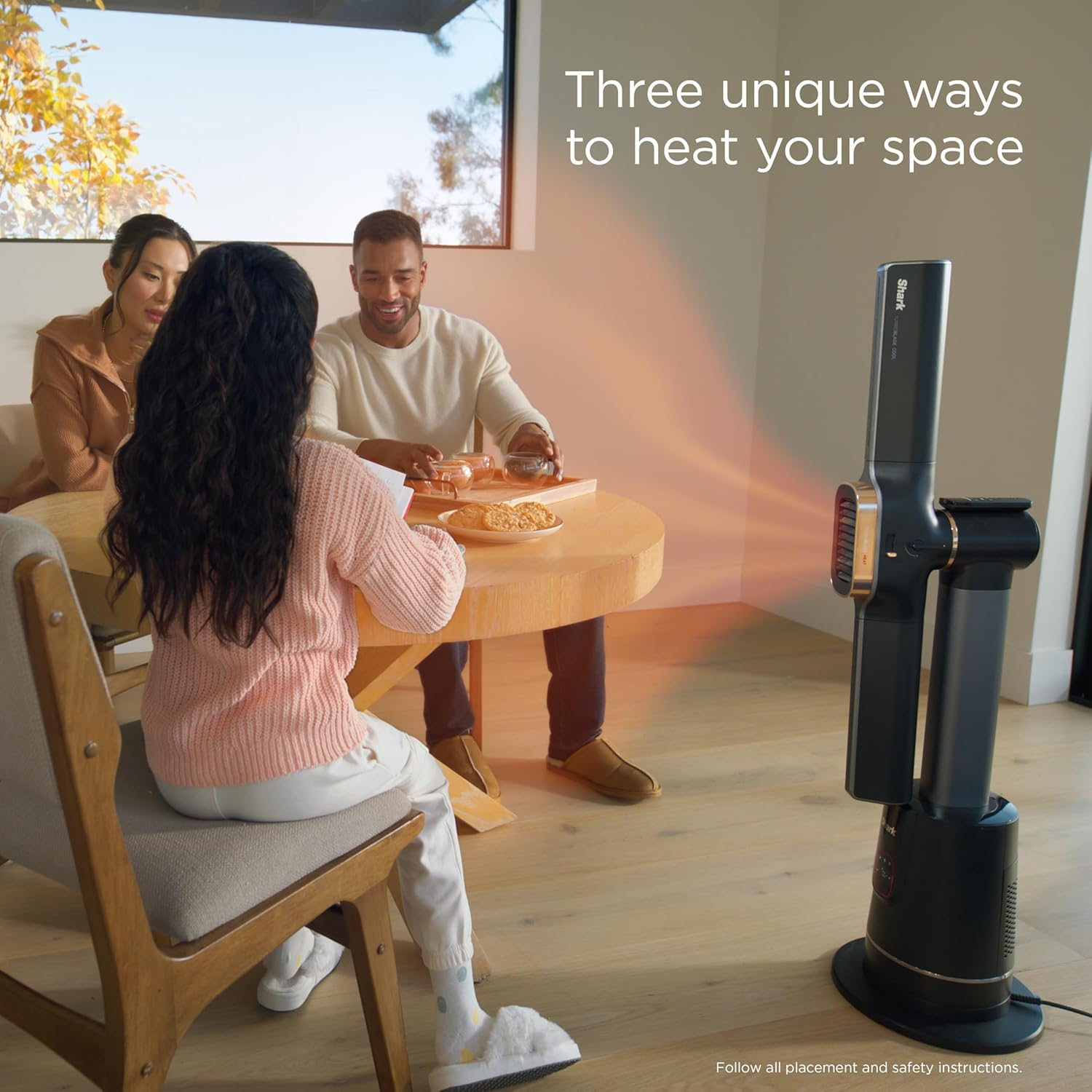 Shark TurboBlade Cool + Heat Bladeless Tower Fan & Heater