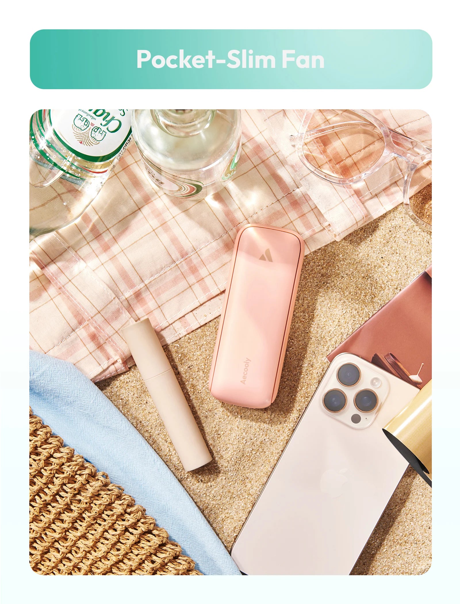 Aecooly Pocket 01 Mirror Handheld Fan