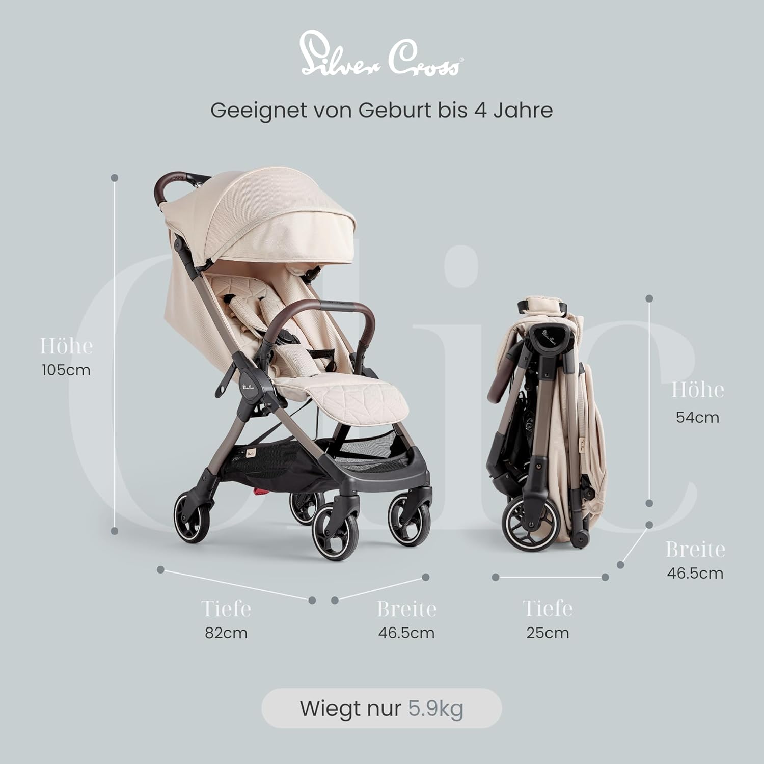 Silver Cross Clic Travel Stroller