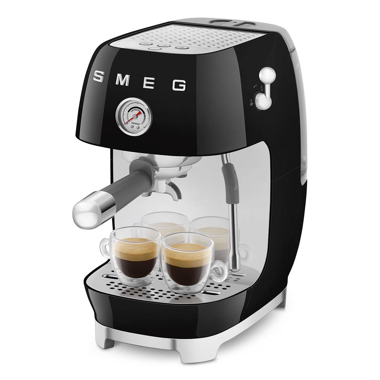SMEG Manual espresso coffee machine with cold brew ECF03