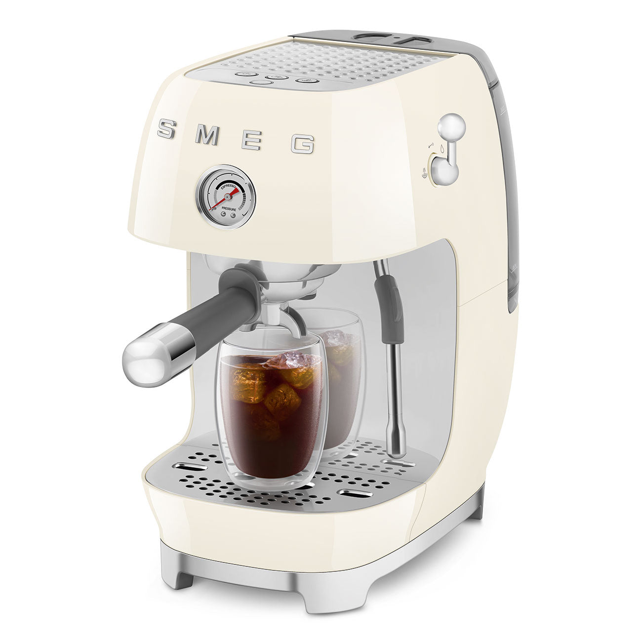 SMEG Manual espresso coffee machine with cold brew ECF03