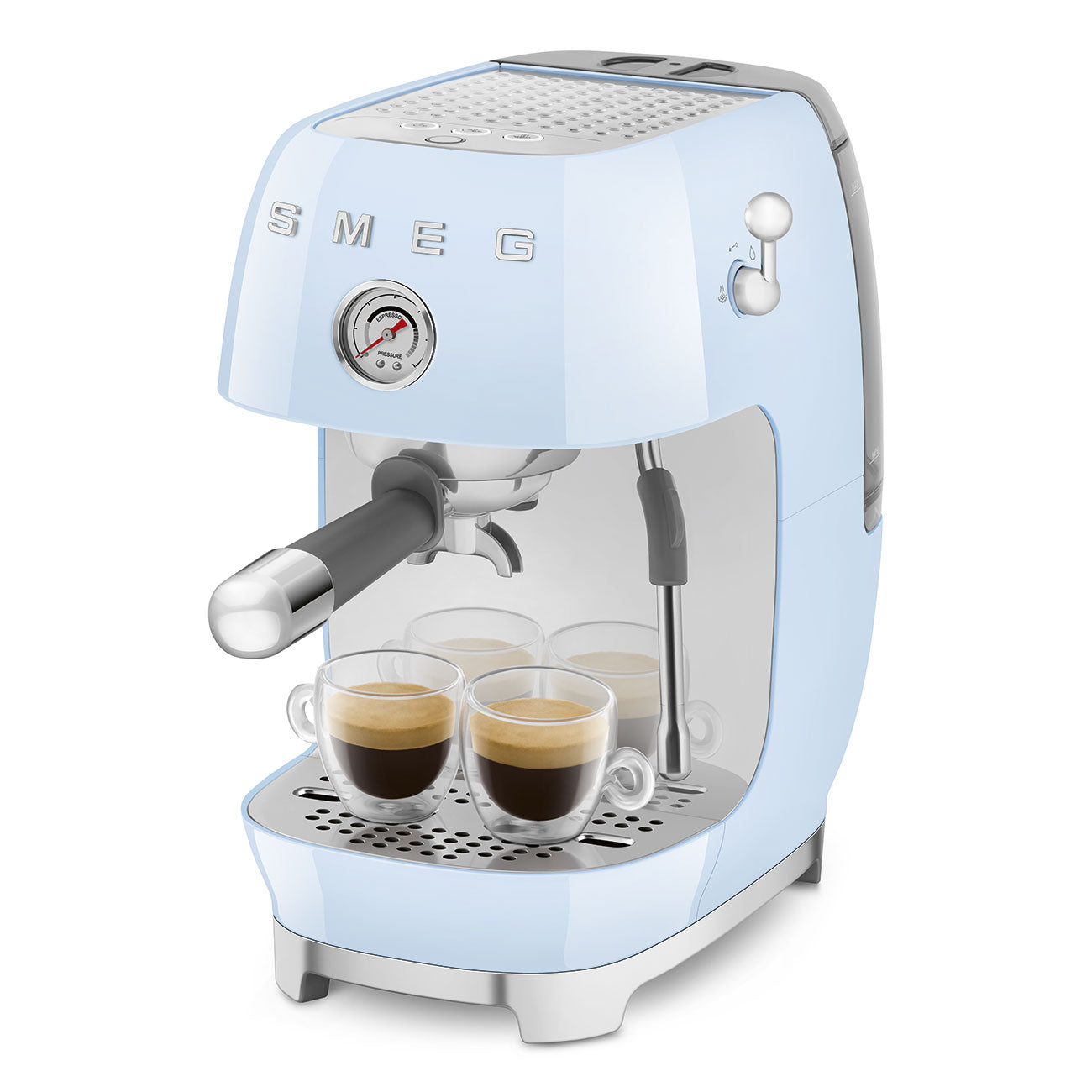 SMEG Manual espresso coffee machine with cold brew ECF03