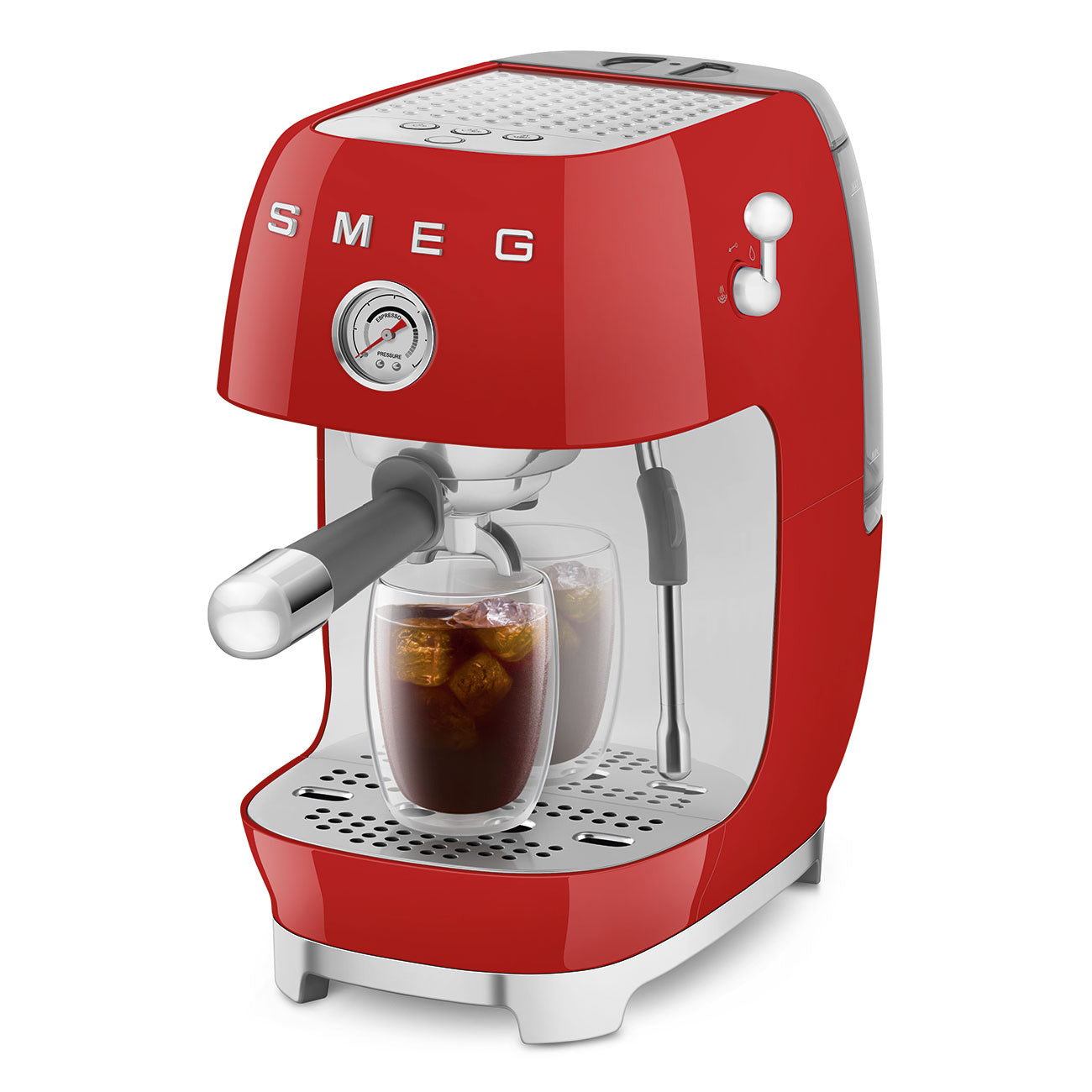 SMEG Manual espresso coffee machine with cold brew ECF03