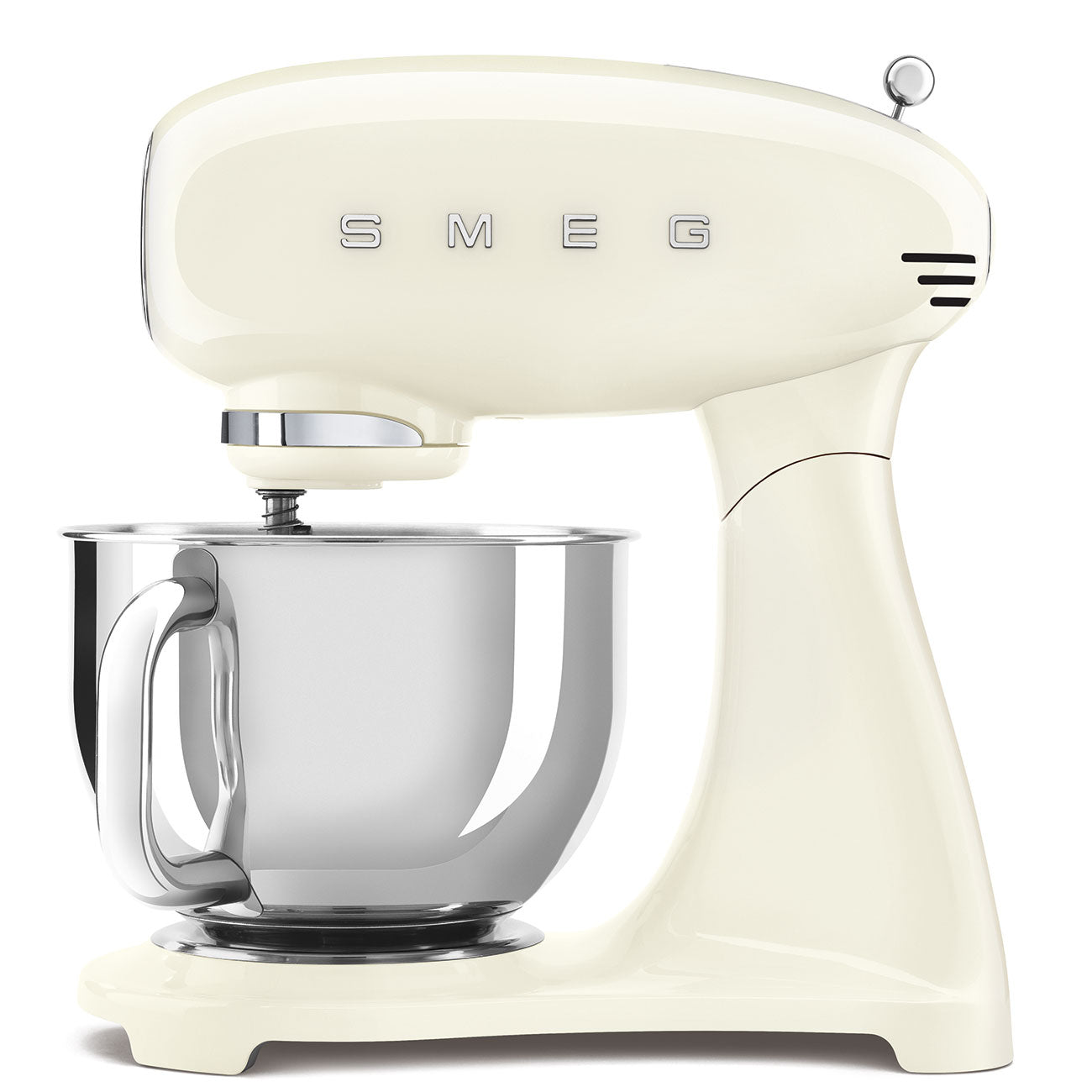Smeg Retro Stainless Steel Stand Mixer with SS Bowl SMF05