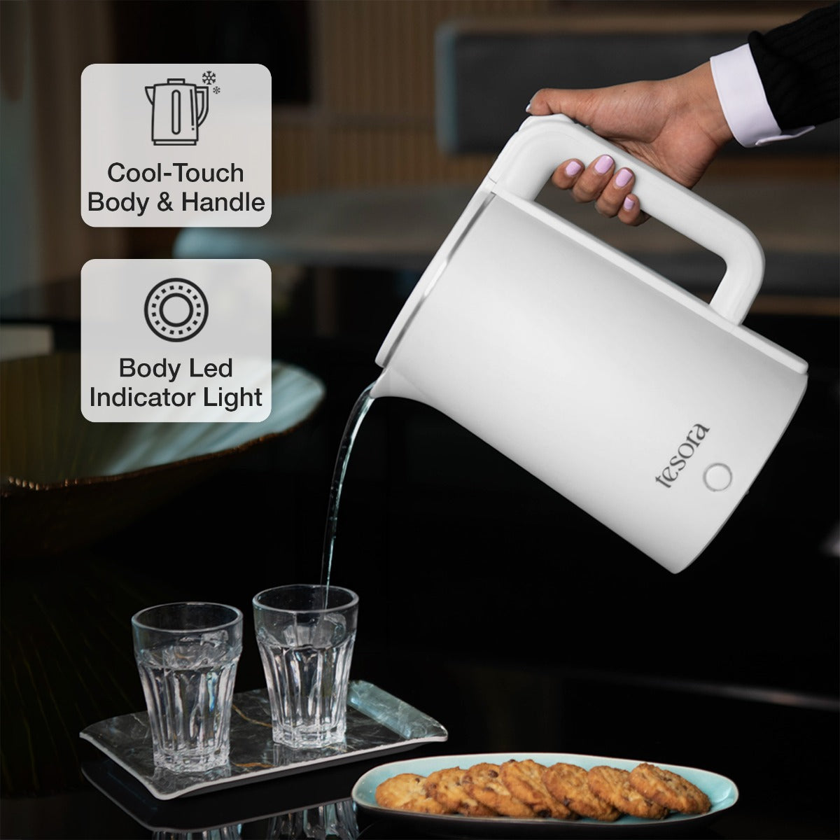 Tesora Large Premium Electric Kettle 1.8L