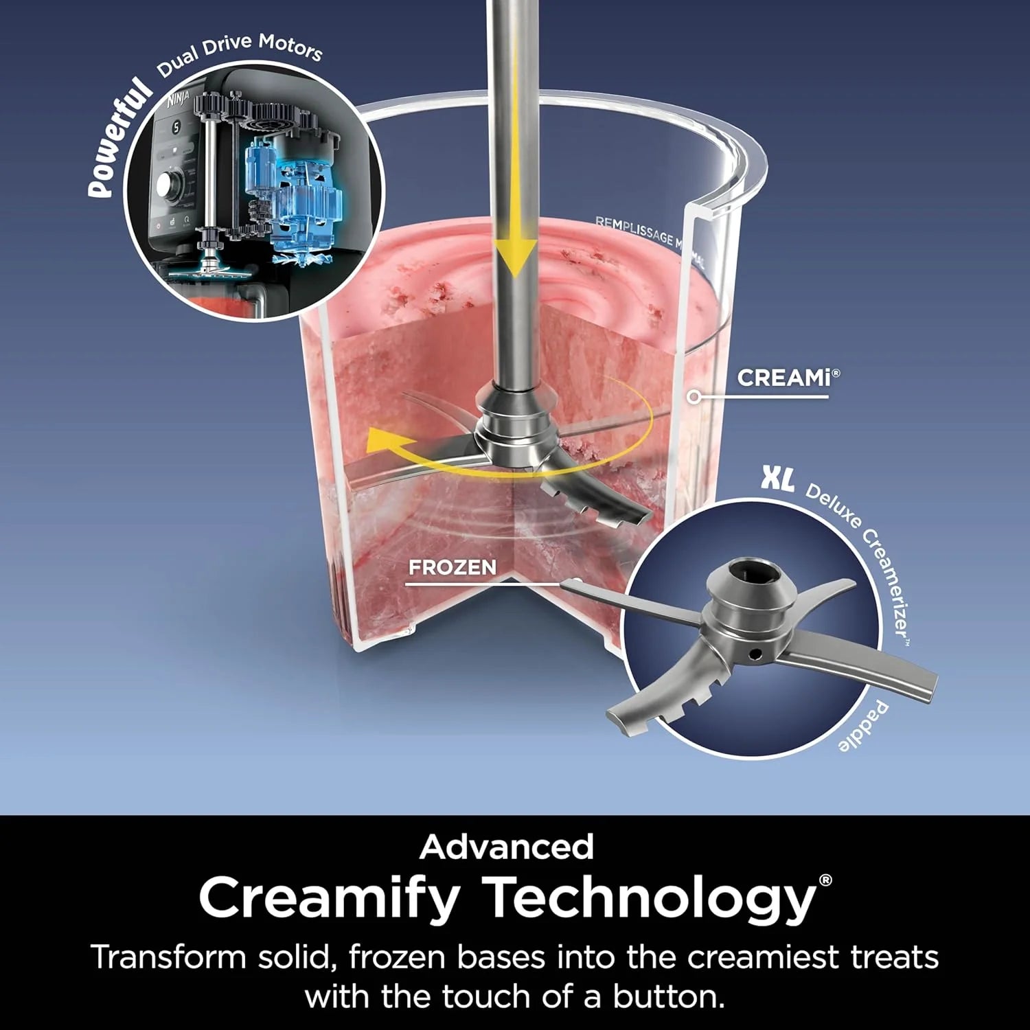 Ninja CREAMi Deluxe 10-In-1 Ice Cream And Frozen Treat Maker