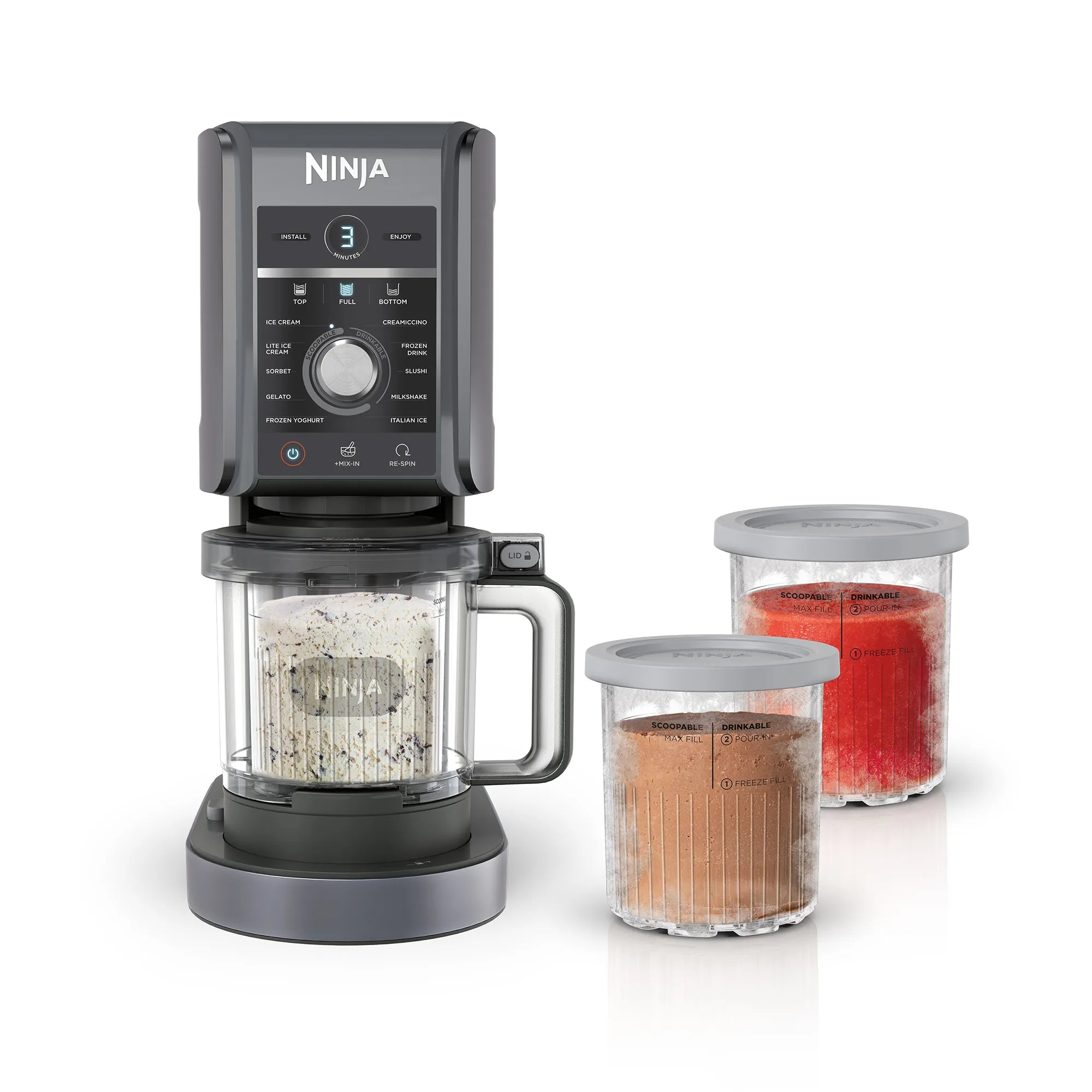 Ninja CREAMi Deluxe 10-In-1 Ice Cream And Frozen Treat Maker