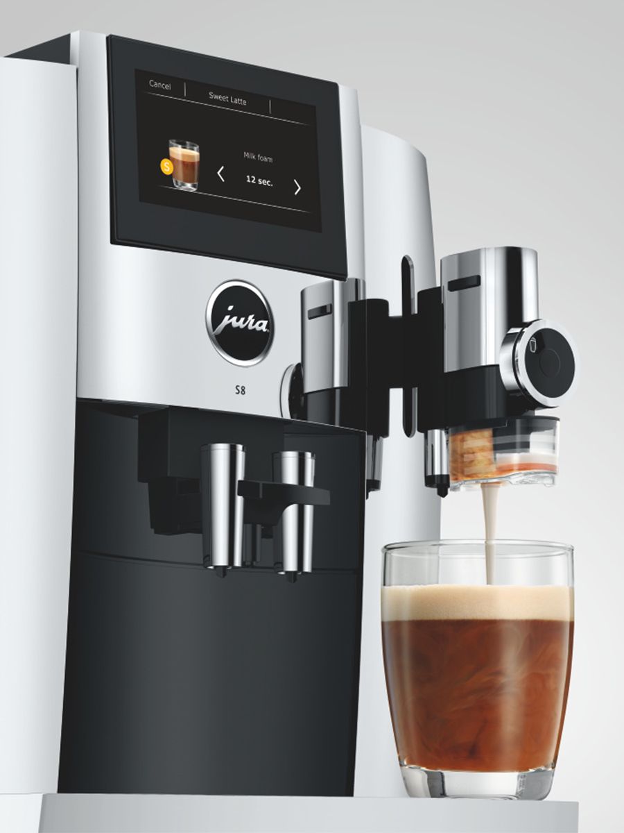 JURA S8 Chrome Luxury Premium Espresso Coffee Machine (INTB)