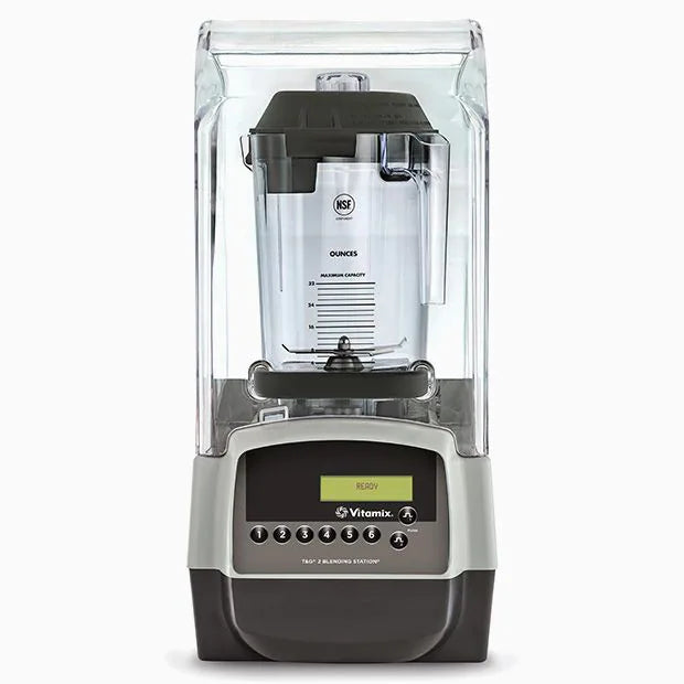 Vitamix Beverage Blender With Noise Reduced Cover Touch &Go Blending Station