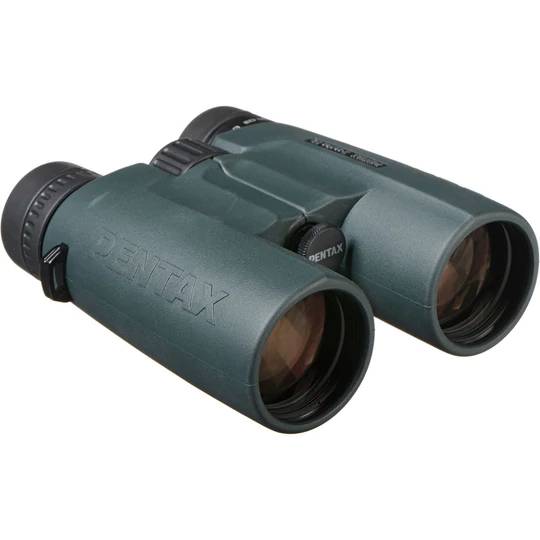 Pentax 10x43 Z-Series ZD ED binoculars with a rugged design and ED lenses ideal for birdwatching and outdoor adventures providing high-quality clear and bright viewing