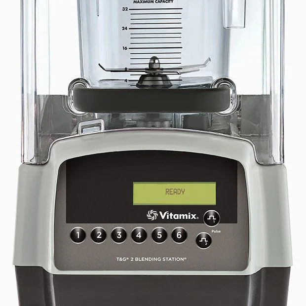 Vitamix Beverage Blender With Noise Reduced Cover Touch &Go Blending Station