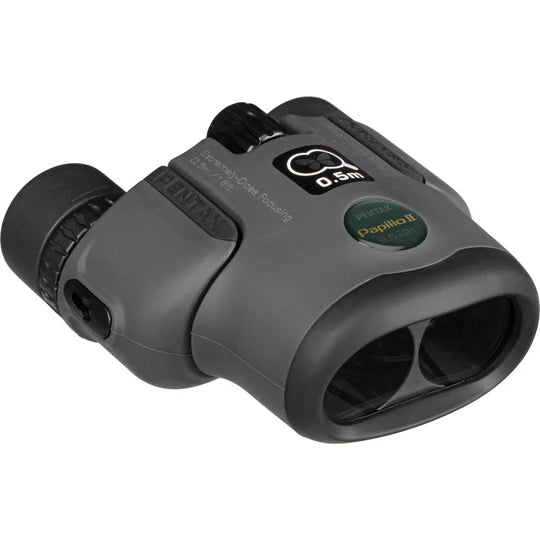 Pentax Papilio II 6.5x21 binoculars with a unique close-focus feature perfect for observing objects at a short distance with clarity and precision ideal for nature enthusiasts and birdwatchers