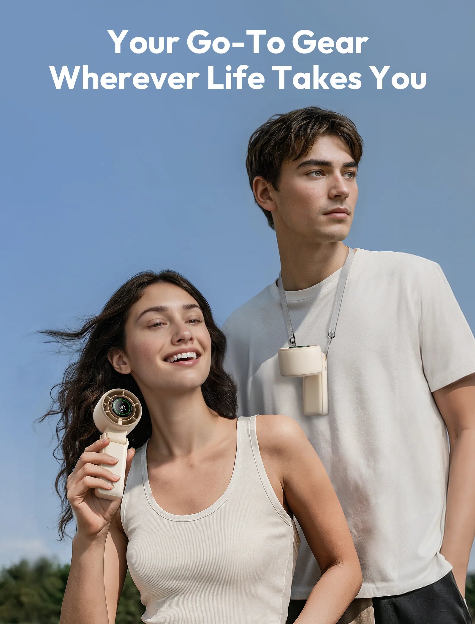 Aecooly Halo 02  3600mah Portable Handheld Fan