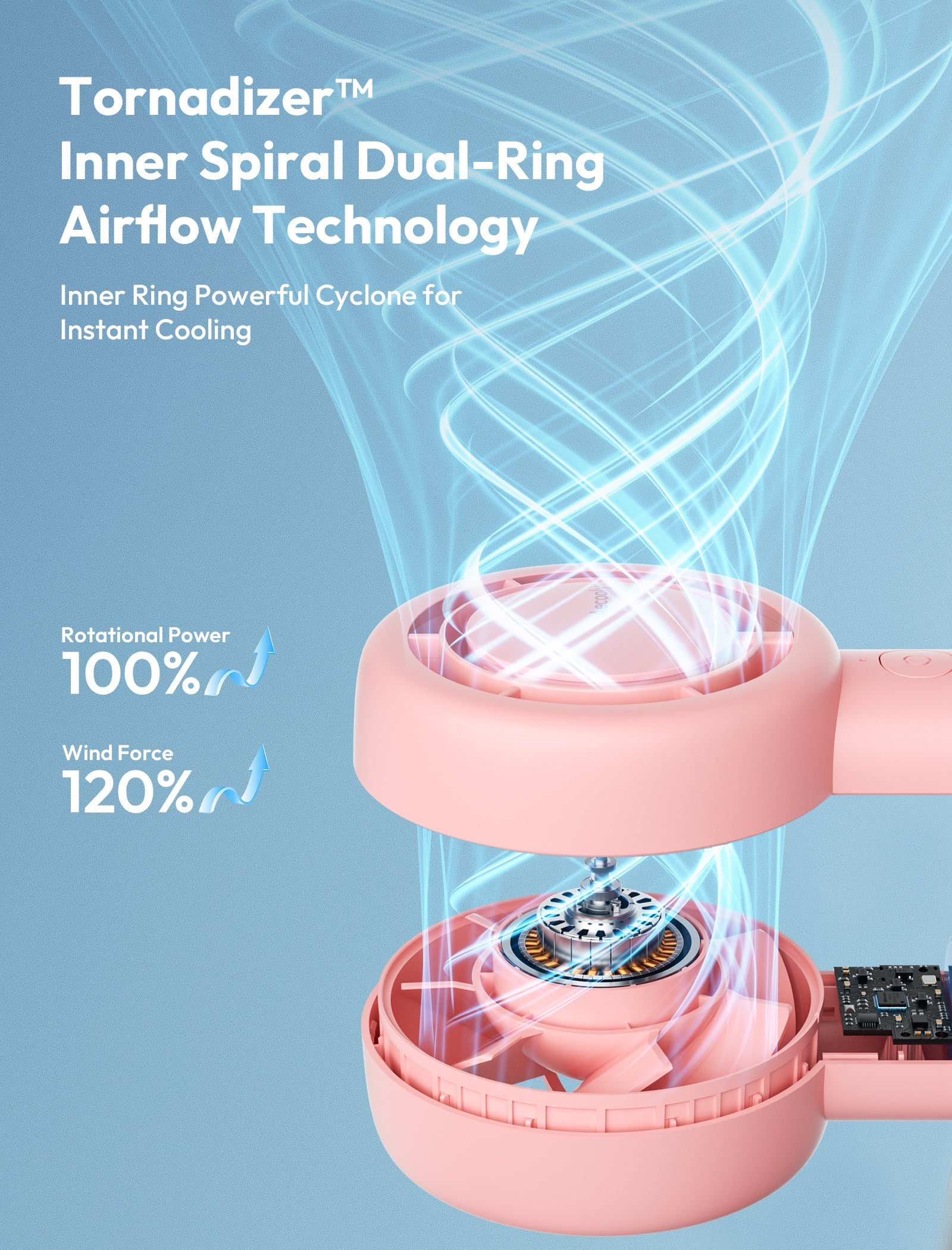 Aecooly Halo 01 Portable Handheld Fan