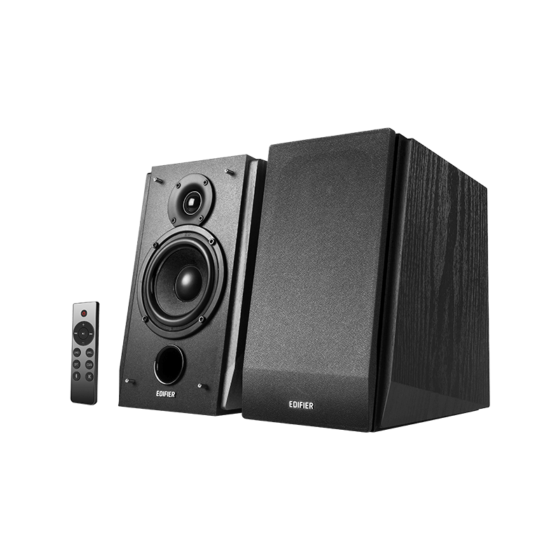 Edifier Active 2.0 Bluetooth Bookshelf Speakers Matte Black R1855DB