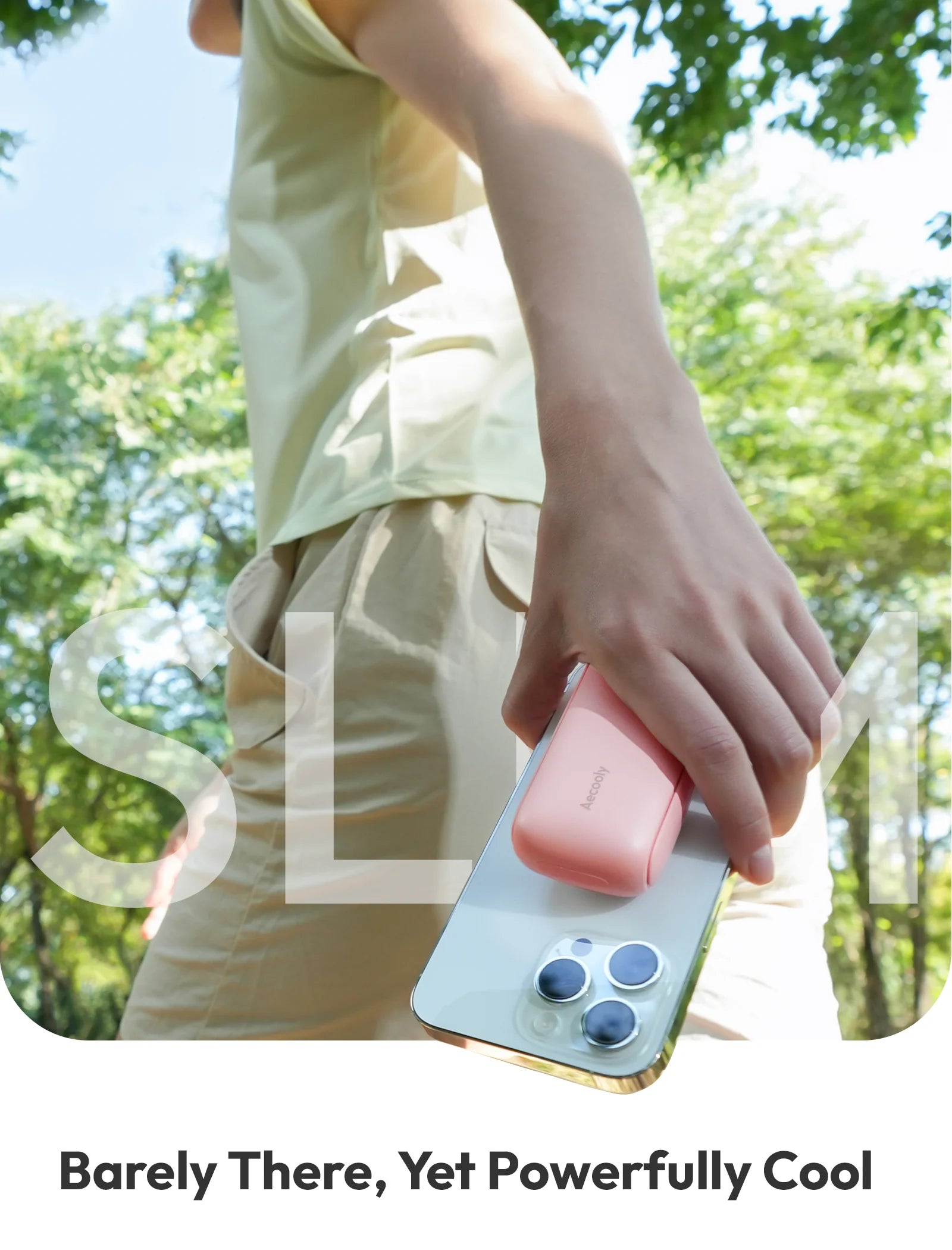 Aecooly Pocket 01 Mirror Handheld Fan