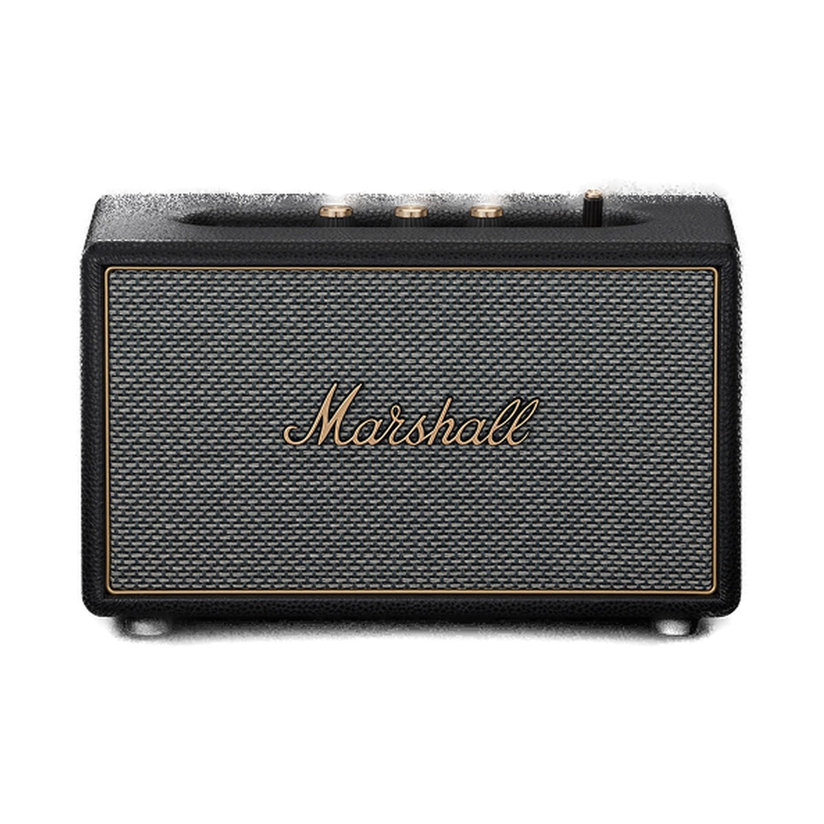 Marshall Acton IV Black speaker, angled view on white background