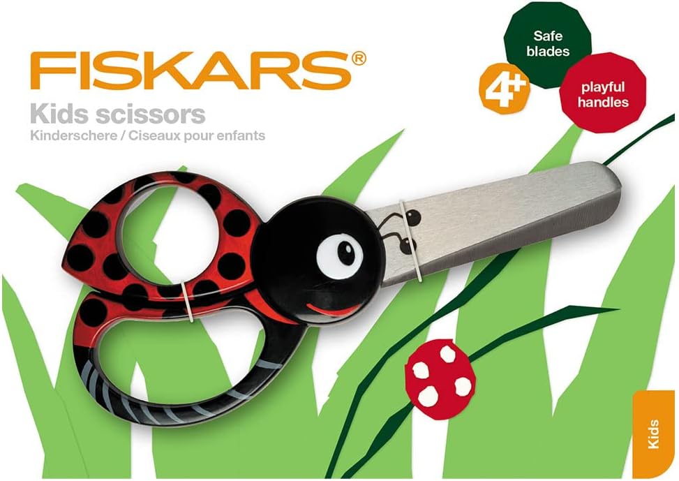 Fiskars Children's Animal Scissors with Fish Motif