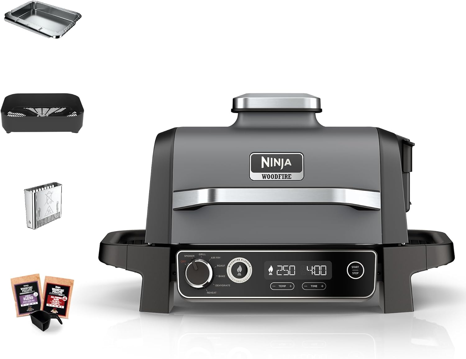 Ninja Woodfire Electric BBQ Grill & Smoker