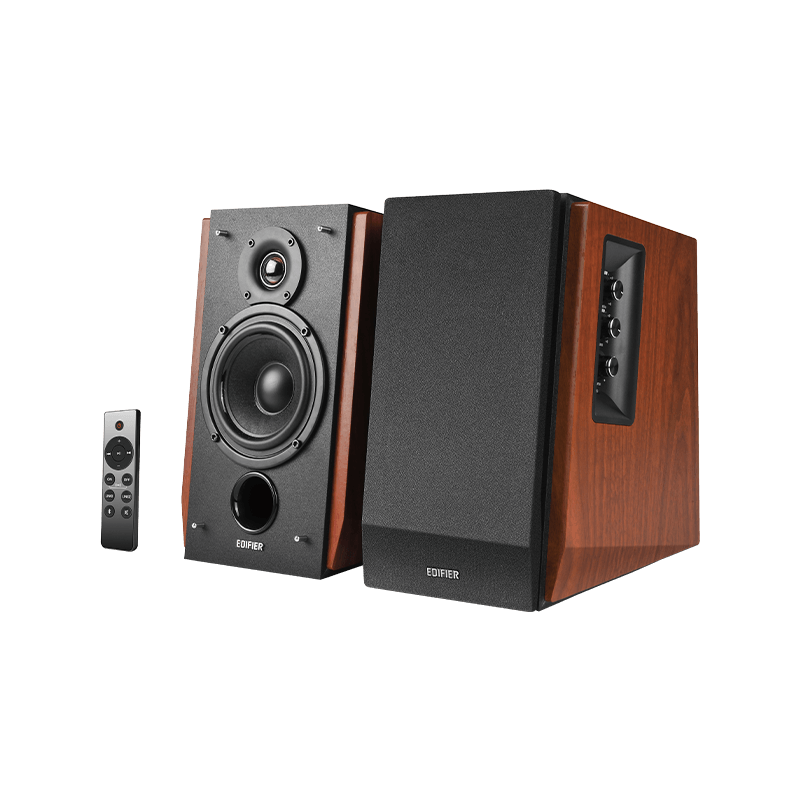 Edifier  Bluetooth Bookshelf Speakers Brown R1700BTs