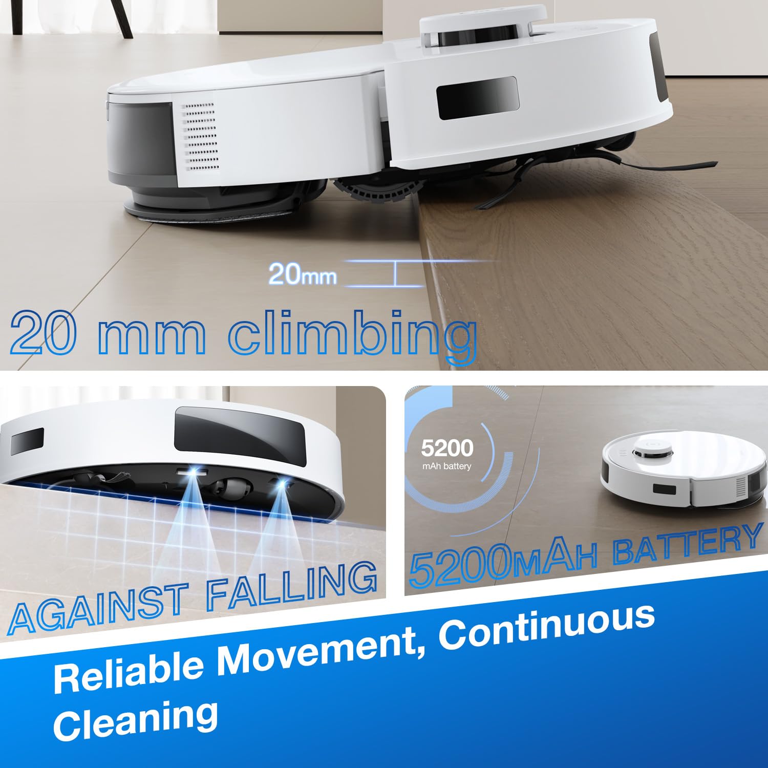 ECOVACS DEEBOT N20 PRO (2 in 1 Robotic Vacuum Cleaner & Mop)