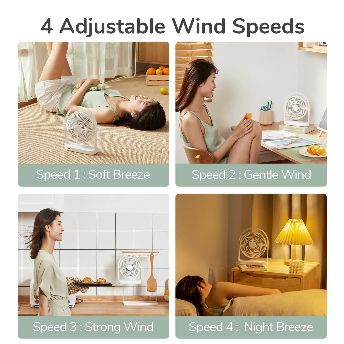 JisuLife Table Fan Life5