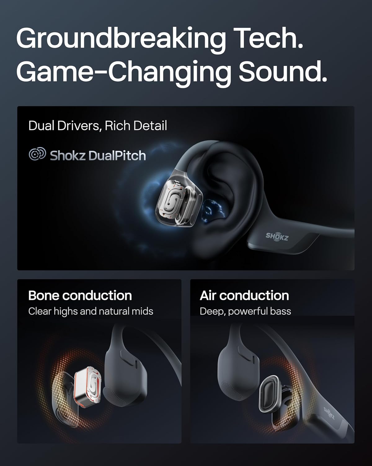 SHOKZ Openrun Pro 2 Mini Bone Conduction Sport Headphones