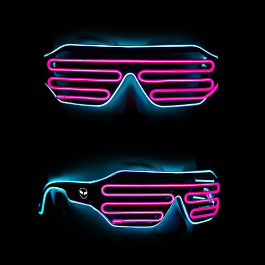 Hookaba LED Rave Shade Party Glasses