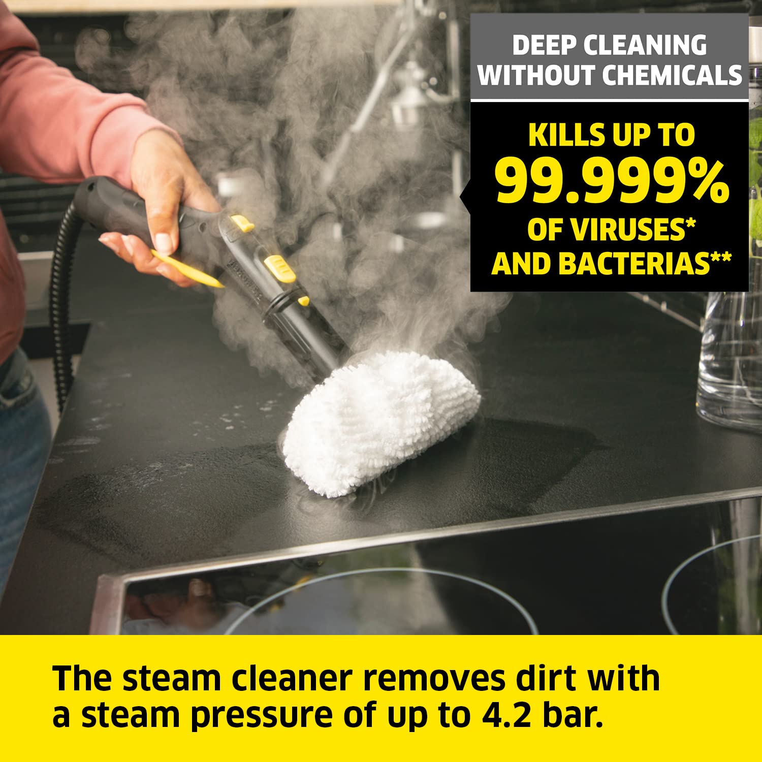 Karcher SC5 EasyFix Cleaner  Yellow