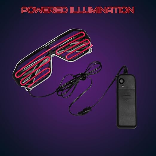 Hookaba LED Rave Shade Party Glasses