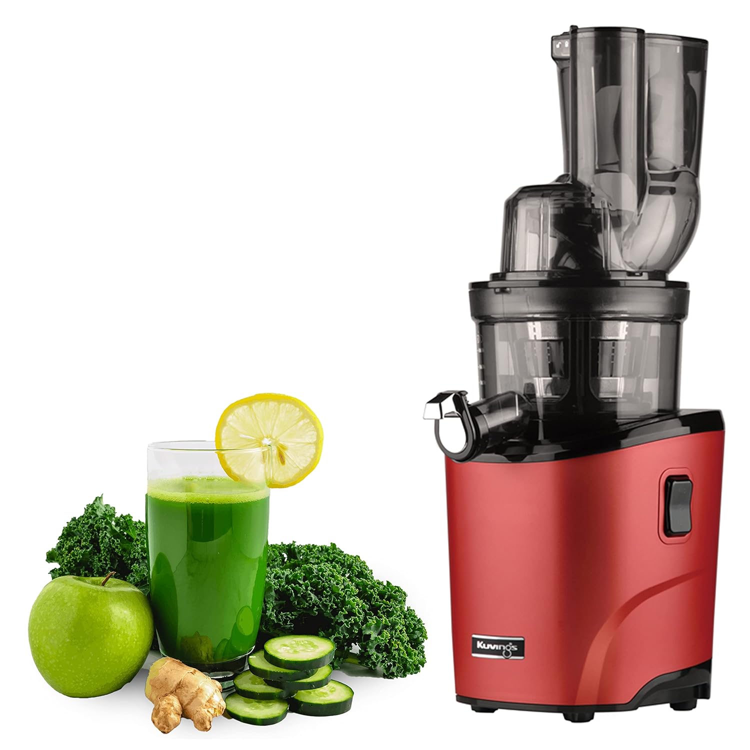 Kuvings REVO830 Luxury Cold Press Whole Slow Juicer With Sorbet & Smoothie Strainers