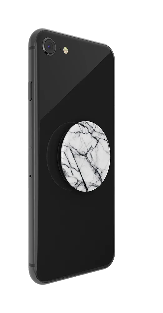 PopSockets Dove White Marble