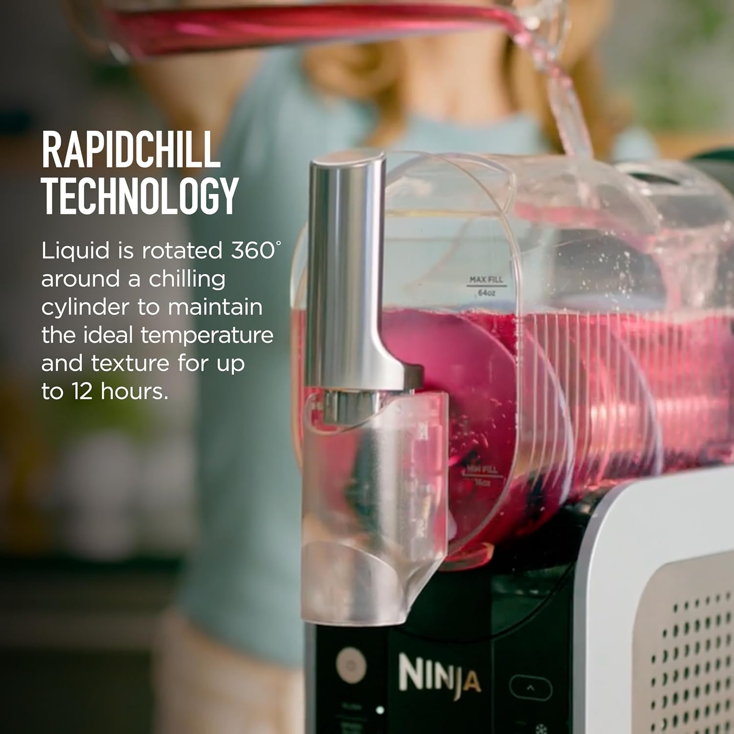 NINJA Slushi & Frozen Drink Maker RapidChill Technology - FS301EU