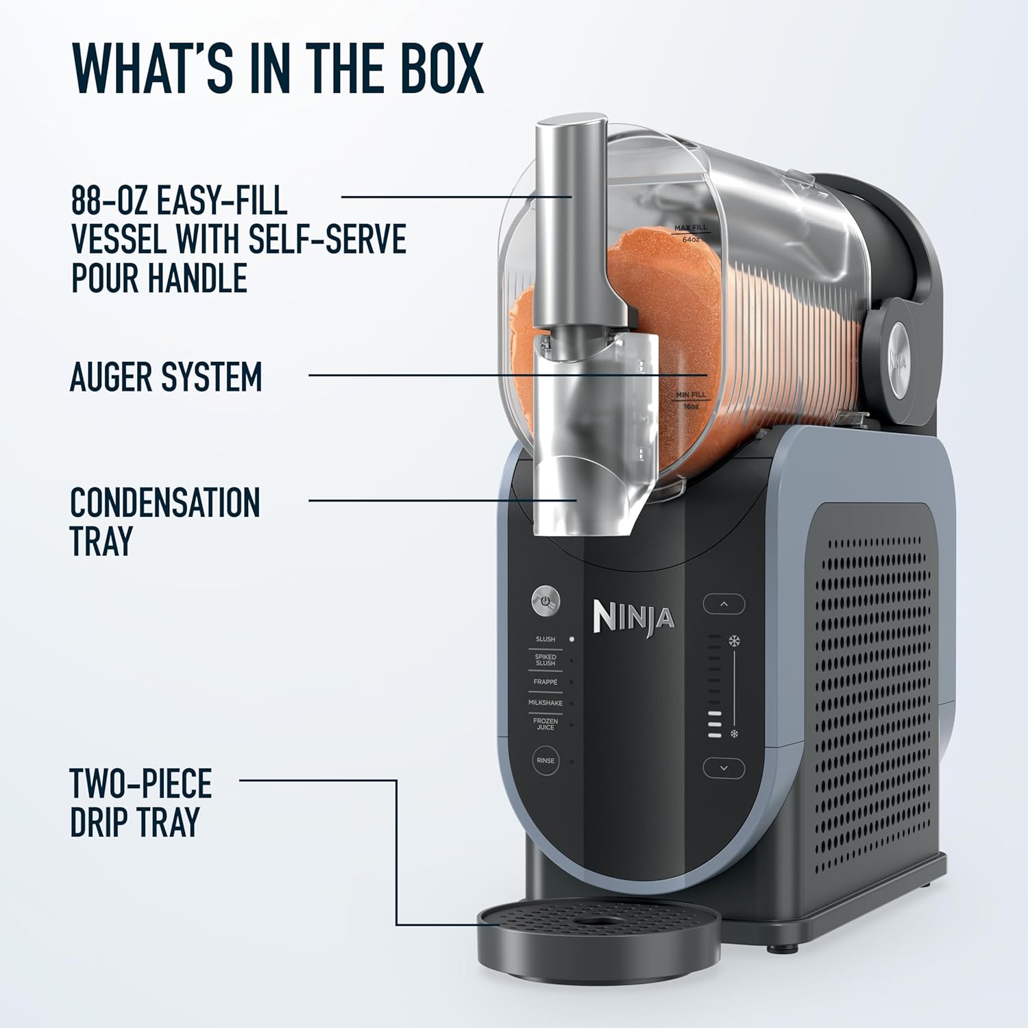 NINJA Slushi & Frozen Drink Maker RapidChill Technology - FS301EU